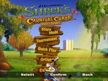 DreamWorks Shrek's Carnival Craze - Party Games screen shot title